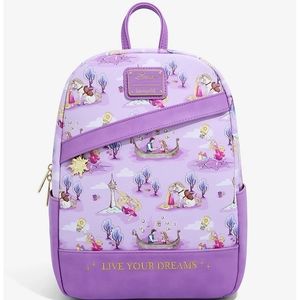 Loungefly Disney Tangled Live Your Dreams Mini Bac